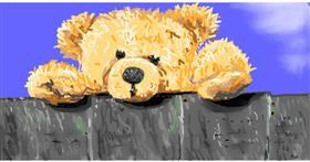 Drawing of Teddy bear by Swimmer 