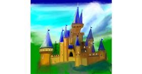 Drawing of Castle by Pam