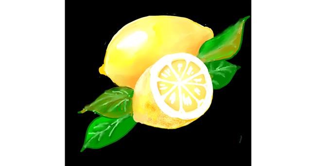 Drawing of Lemon by Not.Old.Train