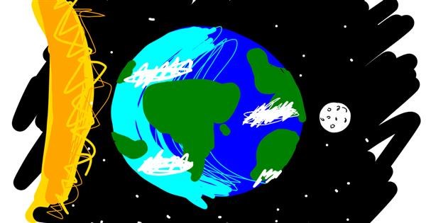 Earth Drawing Gallery And How To Draw Videos