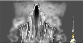 Drawing of Ghost by Eclat de Lune