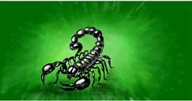 Drawing of Scorpion by Eclat de Lune