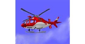 Drawing of Helicopter by IThinkWereDoomed
