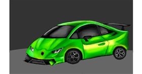 Drawing of Car by Aminich