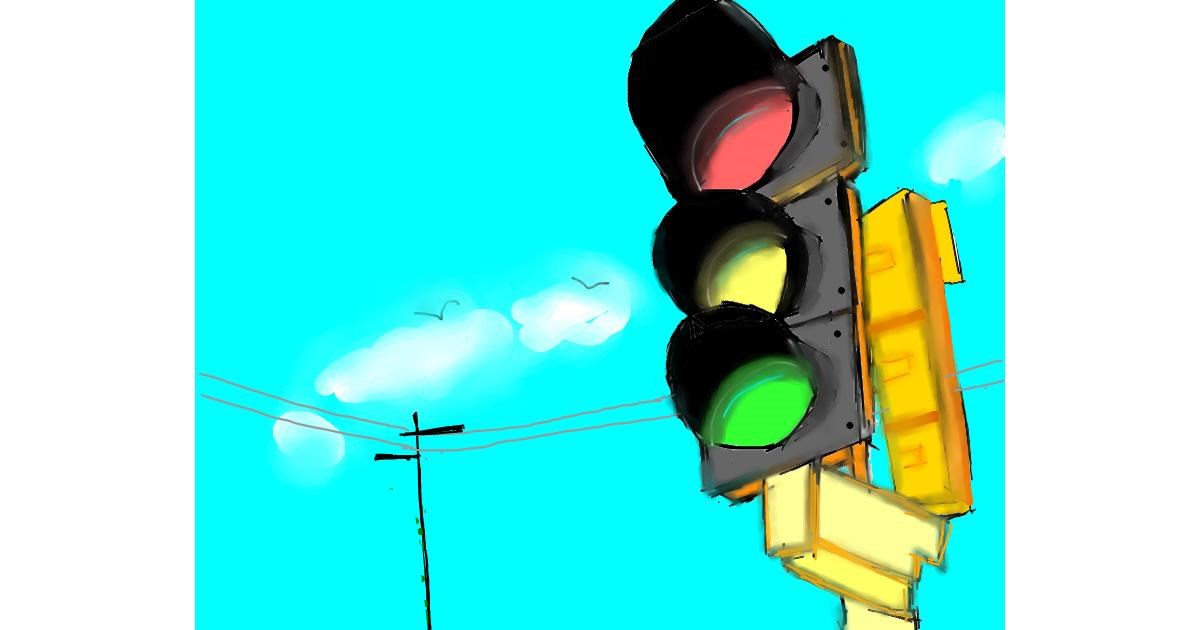 Drawing of Traffic light by Yashi - Drawize Gallery!