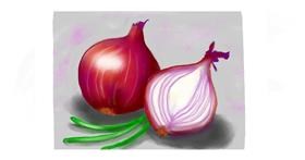 Drawing of Onion by DebbyLee