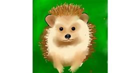 Drawing of Hedgehog by ♡Khuli🌻