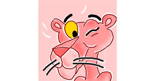 Drawing of Pink Panther by ⋆su⋆vinci彡 - Drawize Gallery!