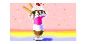 Drawing of Ice cream by DebbyLee