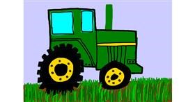 Drawing of Tractor by Brianna🌼