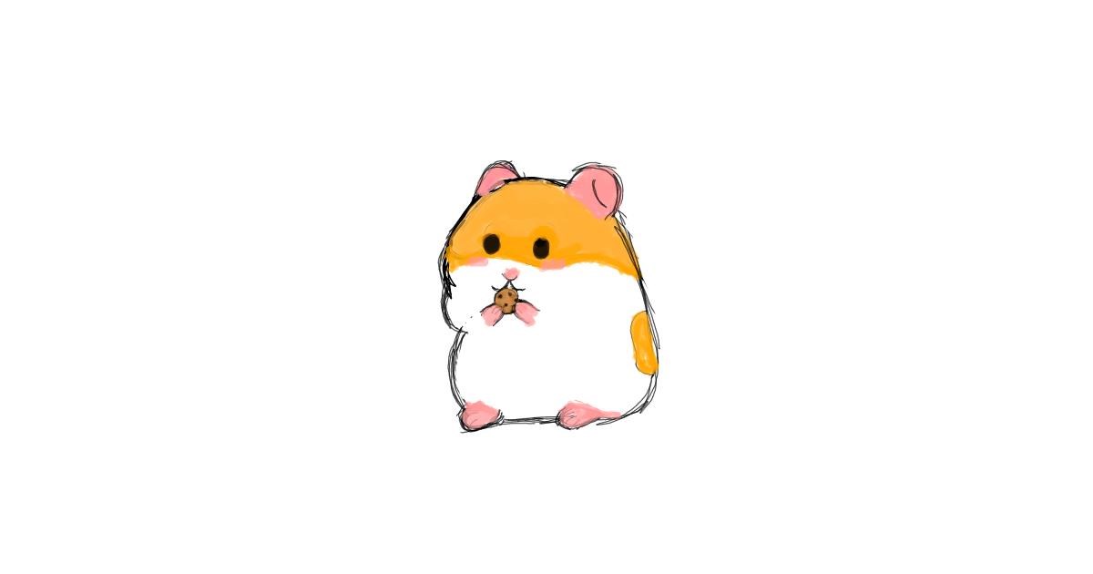 Drawing of Hamster by POTATO... Drawize Gallery!