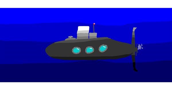 Drawing of Submarine by Shattered-Reality - Drawize Gallery!