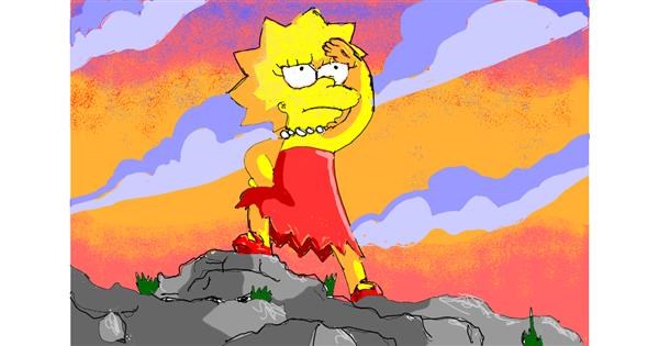 Lisa Simpson Drawing Gallery And How To Draw Videos