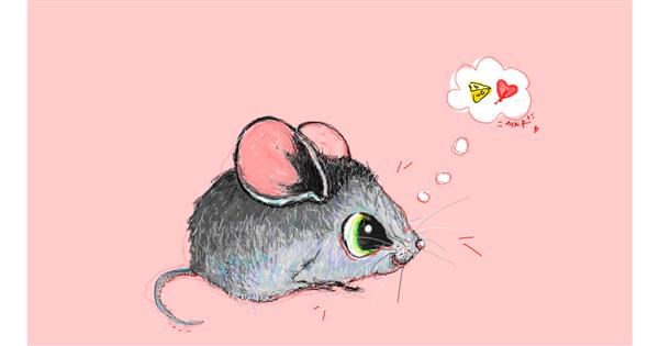 cute mice drawings