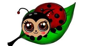 Drawing of Ladybug by Sasha