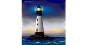 Drawing of Lighthouse by Яandi