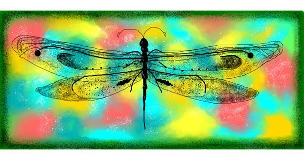 Drawing of Dragonfly by Nettie - Drawize Gallery!