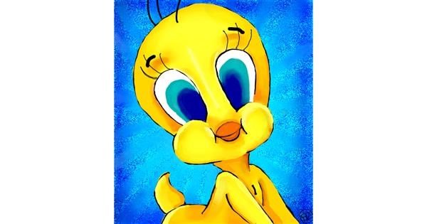 Tweety Bird Drawing