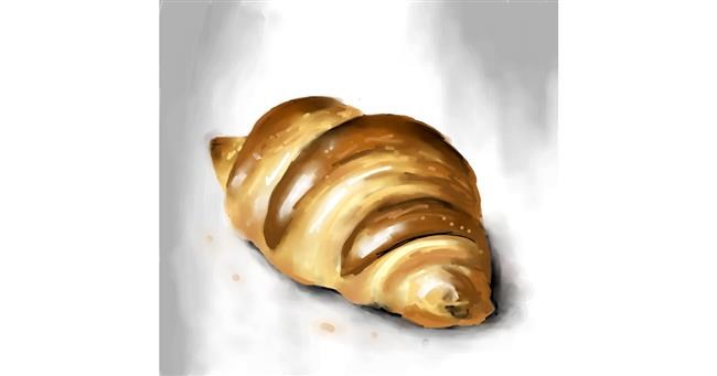 Drawing of Croissant by BananaConzarles