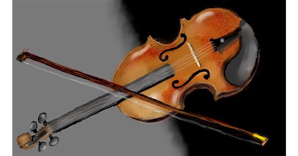  Violin Drawing - Gallery and How to Draw Videos 