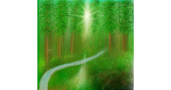 Drawing of Forest by Acem Lam - Drawize Gallery!