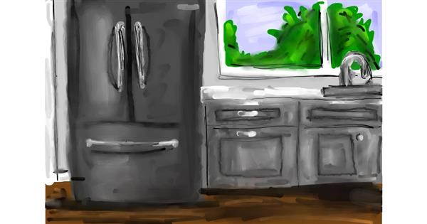 Refrigerator Drawing - Gallery and How to Draw Videos!