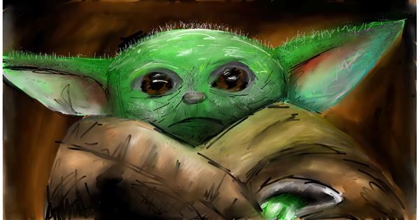 Baby Yoda Drawing Gallery And How To Draw Videos