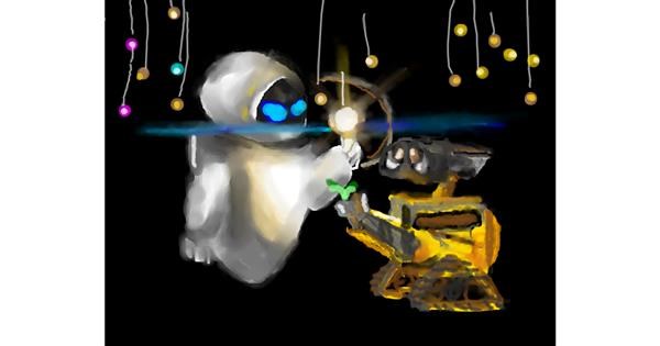 Drawing of Robot by InessA - Drawize Gallery!