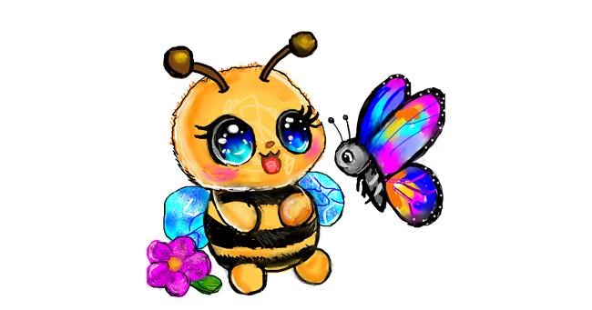 Drawing of Bee by KayXXXlee