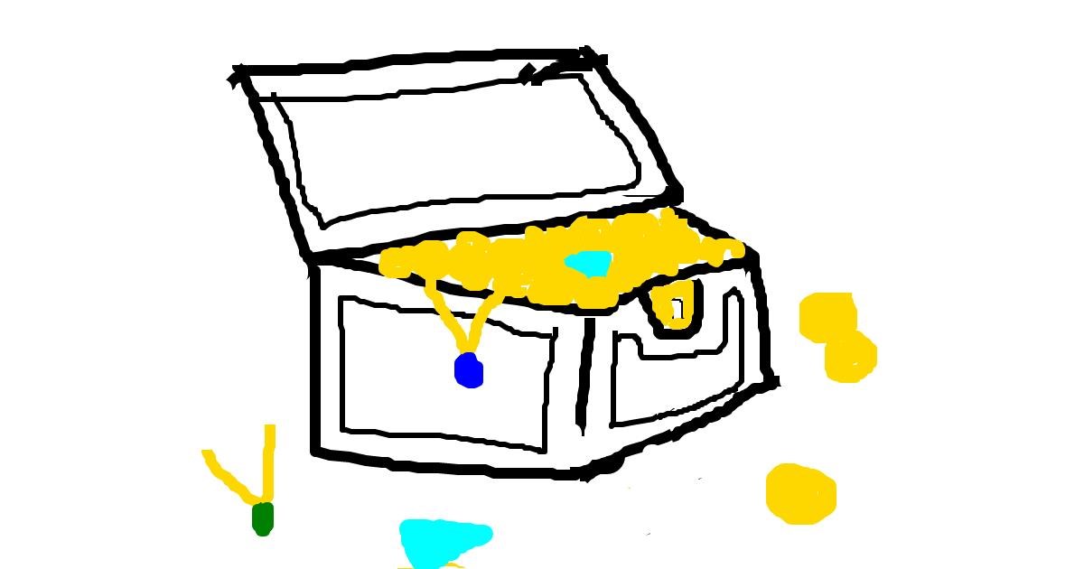 Drawing of Treasure chest by MPK - Drawize Gallery!