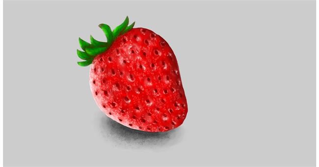 Drawing of Strawberry by DizzyGnome