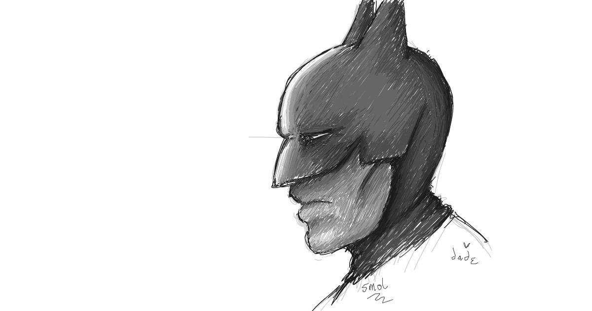 Batman Drawing By Smol Drawize Gallery