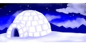 Drawing of Igloo by shamma