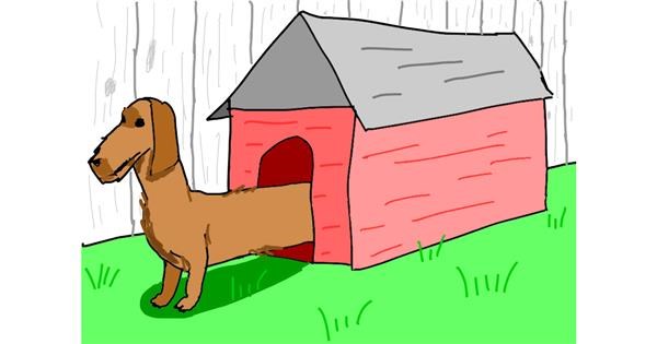 Dog house Drawing - Gallery and How to Draw Videos!