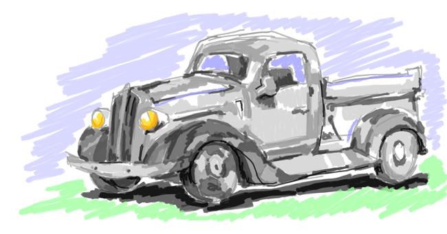 Drawing of Truck by chipichipi chapachapa