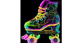 Drawing of Roller Skates by KayXXXlee