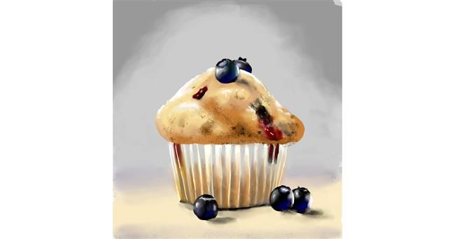 Muffin-Zeichnung von BananaConzarles