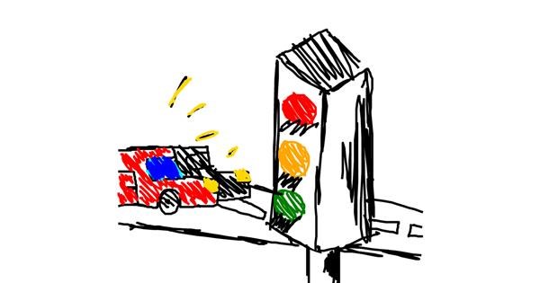 Traffic light Drawing - Gallery and How to Draw Videos!