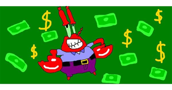 Drawing of Mr. Krabs (spongebob) by Unknown - Drawize Gallery!