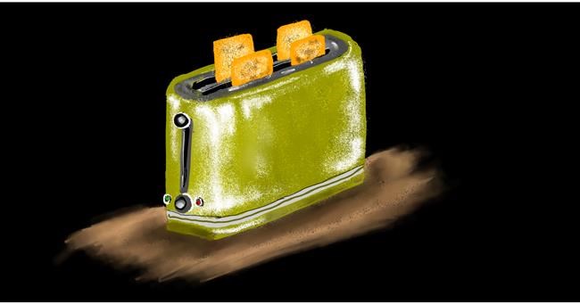 Drawing of Toaster by Eclat de Lune