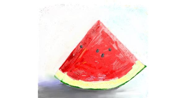 Drawing of Watermelon by Philip - Drawize Gallery!