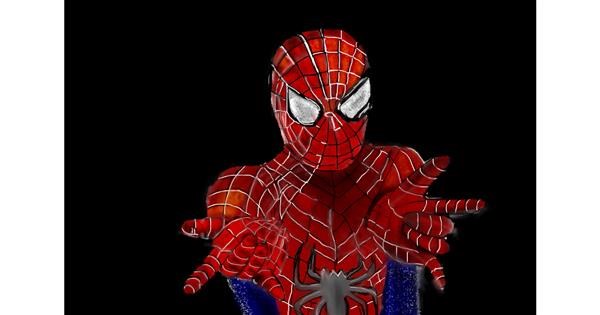 Drawing of Spiderman by Jan - Drawize Gallery!