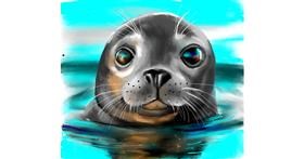 Drawing of Seal by Яandi