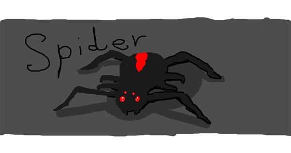 Drawing of Spider by -.ila.Playz.Roblox.- - Drawize Gallery!