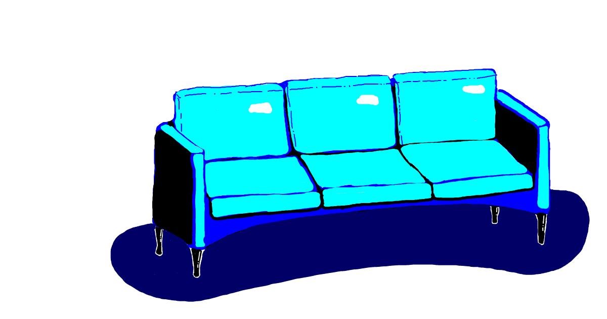 Drawing of Couch by blah - Drawize Gallery!