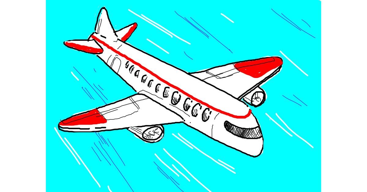 Flugzeug Zeichnung von CatMatrixs - Drawize Galerie!