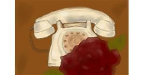 Drawing of Phone by Aley