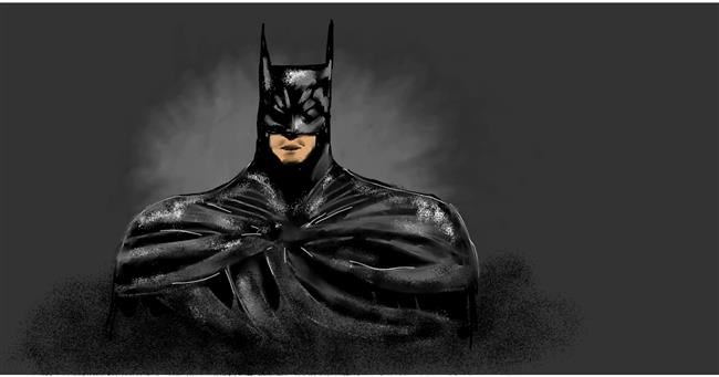 Drawing of Batman by Eclat de Lune