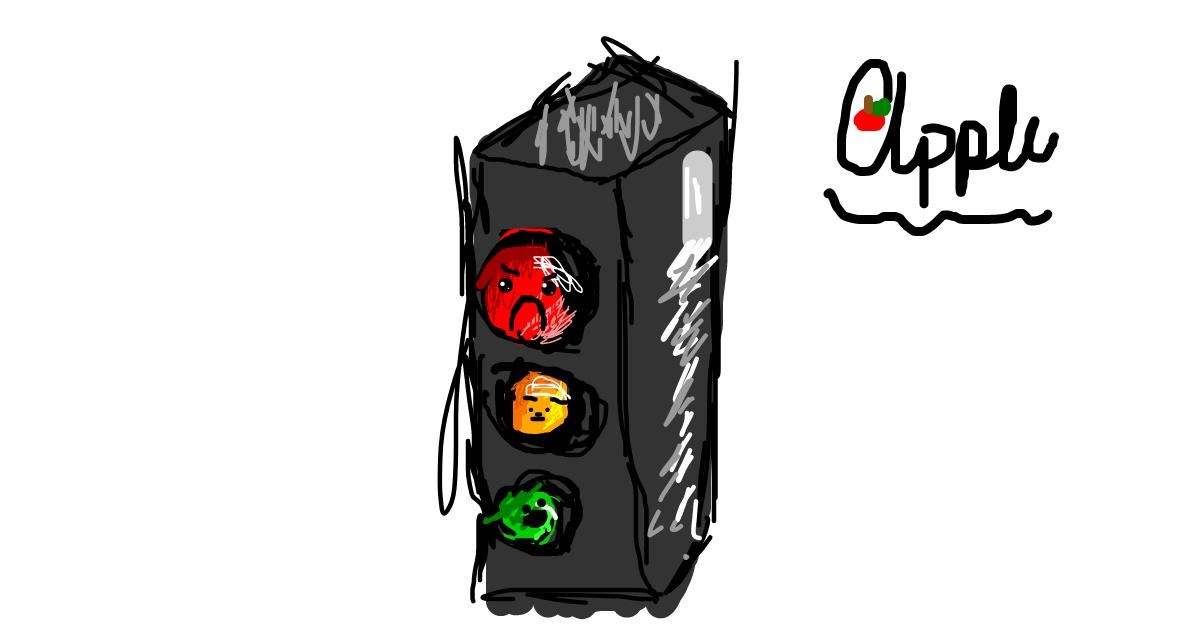 Drawing of Traffic light by Apple - Drawize Gallery!