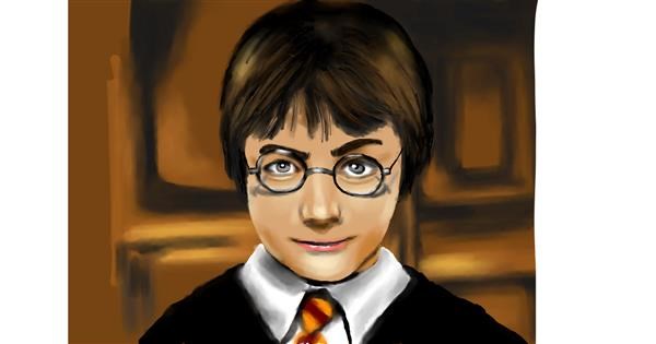 Drawing of Harry Potter by RadiouChka - Drawize Gallery!